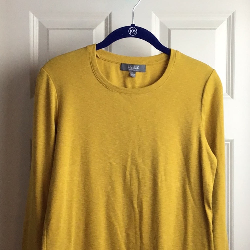 Marled 🍁 long sleeve stretch t-shirt